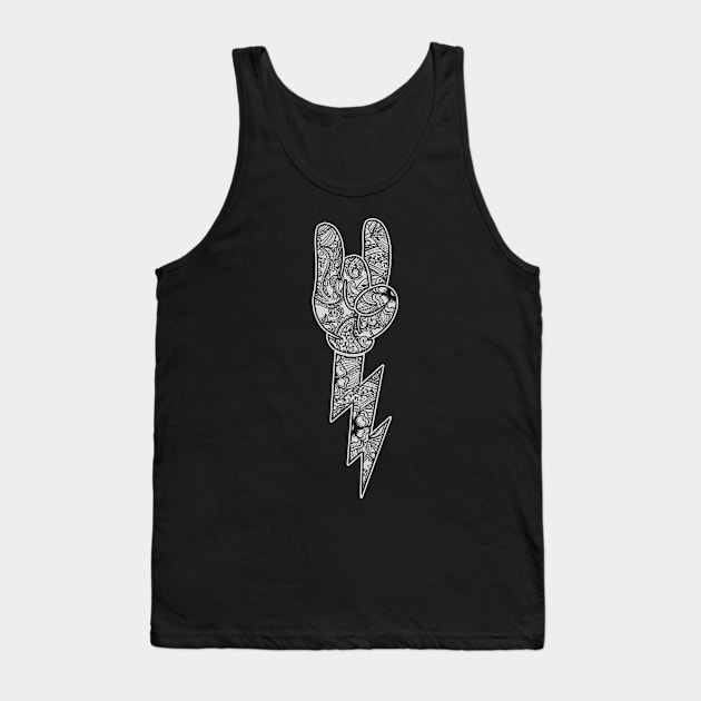 Power Metal Tank Top by eriksandisatresa